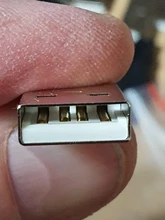 10 unids/lote YT2153Y Micro USB 4pin conector macho blanco/negro de datos OTG interfaz de línea de datos Cbale envío de la gota