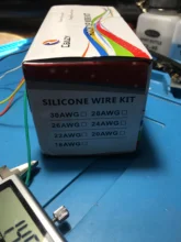 Cable de cobre flexible en diferentes colores, aislante de silicona flexible, calibres en AWG 30, 28, 26, 24, 22, 20 y 18, paquete con 6 colores, linea DIY