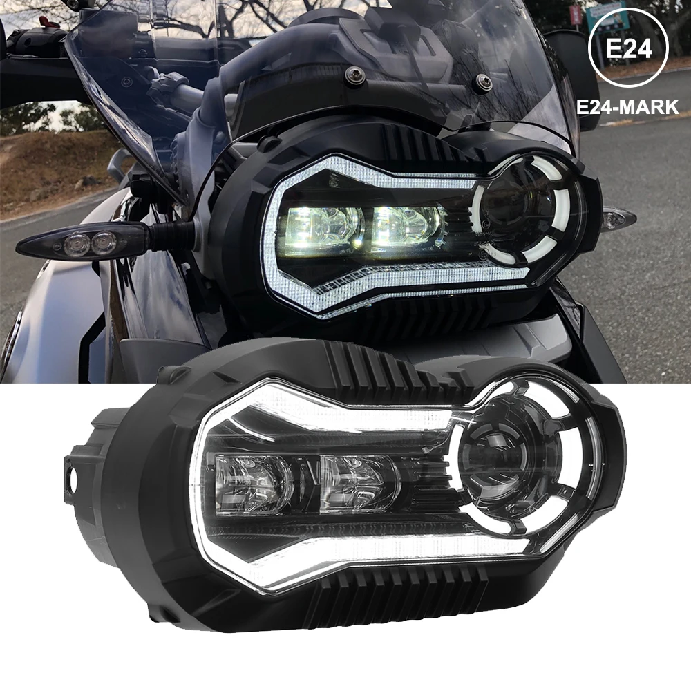

2022 Newest Design Motorcycle Led Headlight For BMW R1200GS LC 2004-2013 R1200 GS Adventure Headlamp With DRL,Emark Approved