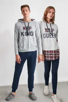

Trendyol Tagline Knitted Pajamas Set THMAW21PT0504