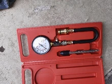 Probador de compresión de cilindro con Adaptador M18, medidor de presión para Motor de coche y motocicleta, 0-300psi