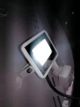 LED Floodlight Reflector Induction-Lighting Motion-Sensor Warm White Waterproof IP66