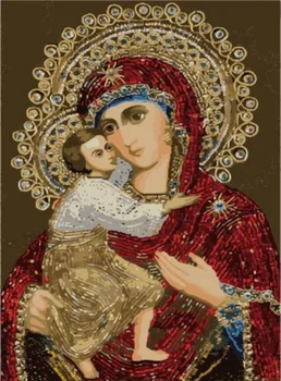 

Painting by Numbers Premium: Icon Божией Mother