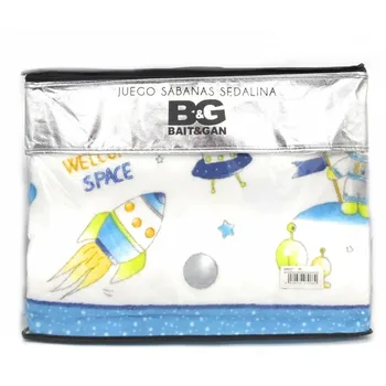 

Set Winter Sheets Sedalina SPACE Blue 90x190 cm