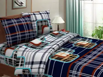 

Bed linen coarse calico "art Tex design"-"cashmere"