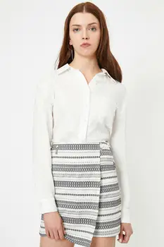 

Koton Female Ecru Shirt 0 YAK68931PW