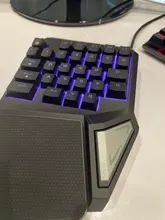 Game Keyboard Keypad Laptop Programmable-Keys One-Hand-Ergonomic Delux T9 PUBG Gaming