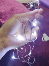 Fairy-String-Lights Garland Battery-Powered Copper-Wire LED USB Indoor-Decorations New-Year-Lights