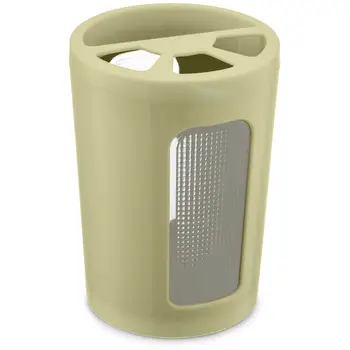 

Stand for toothbrushes Skarlet plastic color Golden fog