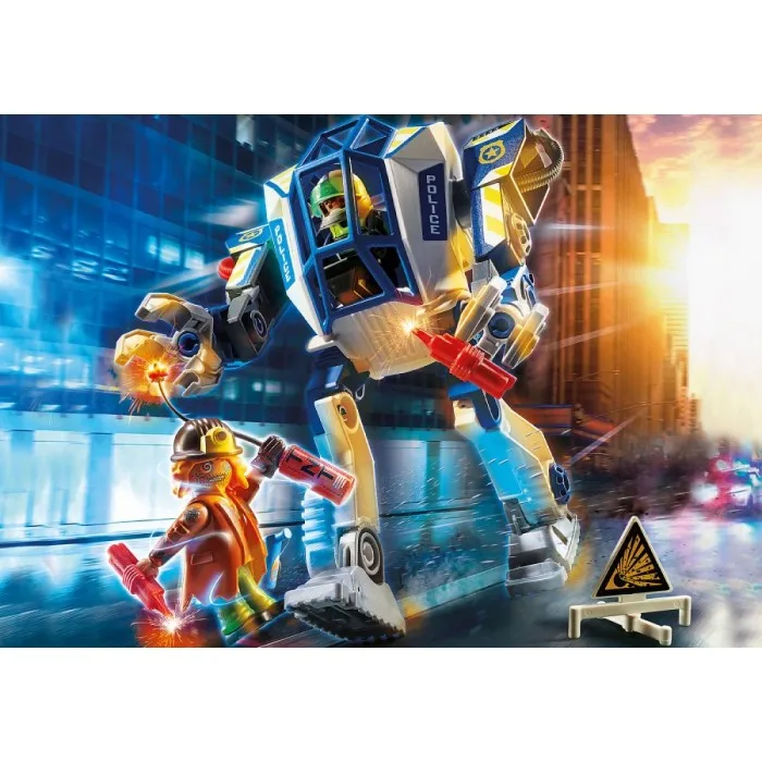 Конструктор Playmobil 70571 Полицейский робот | Игрушки и хобби