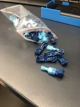 Snap Splice Cable-Connectors Lock Wire-Terminal Crimp-Wire Quick-Electrical 50pcs Waterproof