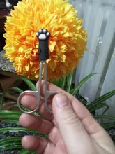 Funda protectora para pinzas de cutículas de uñas, herramientas de manicura pedicura, piel muerta, 1 Uds.