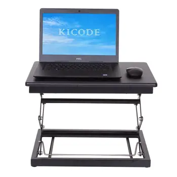 

Ergonomic Height Adjustable Laptop Desk Stand Laptop Table Stand up Table Standing Desk Healthy Working Table Stable Structure