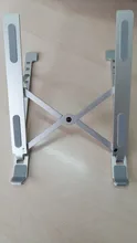 GOOJODOQ-Soporte para ordenador portátil, soporte de aleación de aluminio plegable, para Notebook, MacBook Pro y tableta