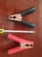 Hot Car Alligator Clips Battery Clamps Crocodile Clip 100A Red+Black
