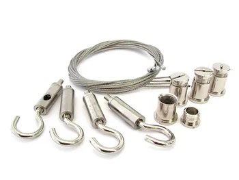 

Mounting bracket Kit for suspension system with 4 hooks Universal for Led panel and so many others