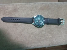 Reloj de pulsera deportivo Para Hombre, cronógrafo de cuero, estilo militar, informal, Moderno, novedad de 2021