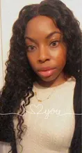 RuiYu 180 densidad 250 rizado de la onda de agua pelo peluca del pelo humano transparente de la onda de agua peluca con malla frontal T parte brasileño mojado y ondulado peluca