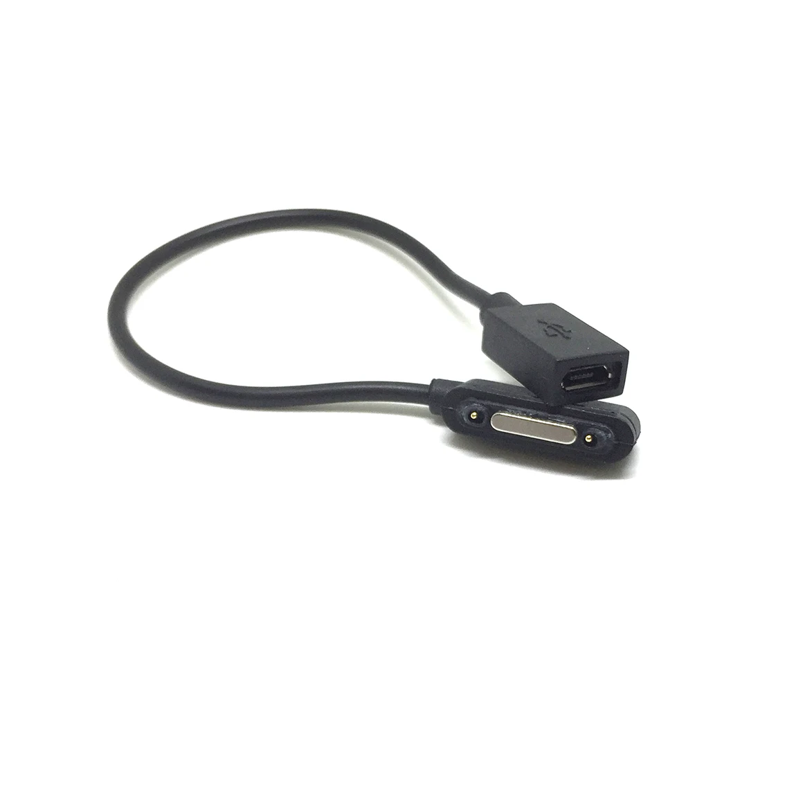 Кабель-переходник RDL to micro USB type B female 15см магнитный для зарядки Sony Xperia Z3 Compact Z2 Z1 Mini |