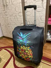 Fundas de equipaje gruesas con patrón de diseño de ciudad, cubierta protectora para maleta con carrito, accesorios de viaje, 18-32 pulgadas