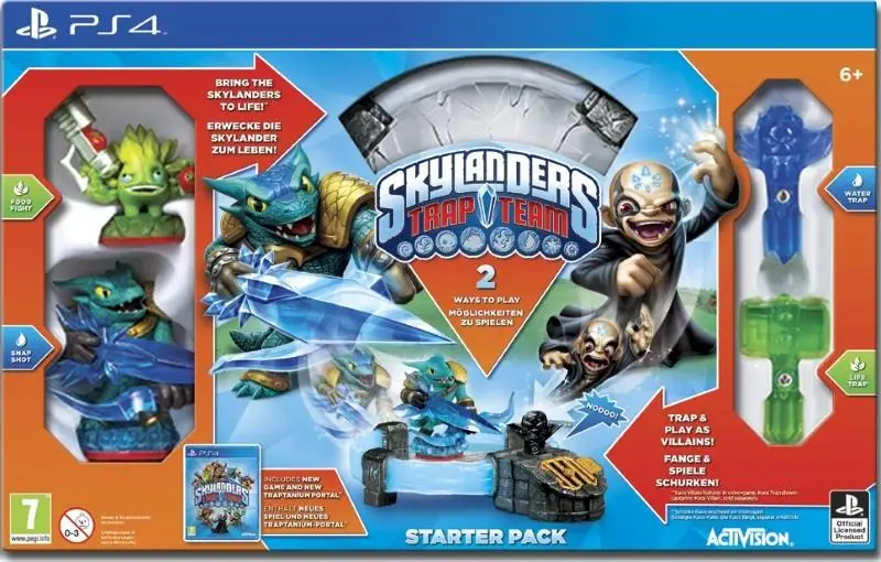 skylanders trap team ps4