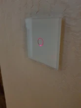 Glass-Panel Switch Power-Sensor Wall Crystal Livolo Eu Led-Backlight 2-Gang Standard