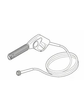 

F016F03370 Handle: Genuine BOSCH spare-part