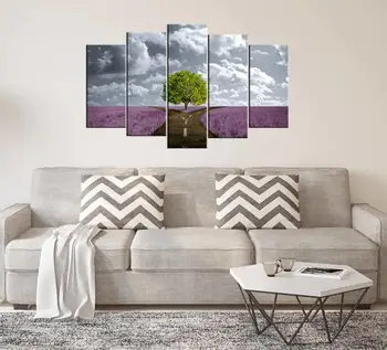 

Flower Scenic 5 Piece Mdf Table