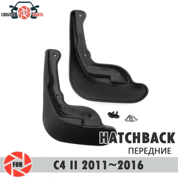 

Car mud flaps for Citroen C4 hatchback 2011~2016 mudflaps splash guards mud flap front mudguards fender car accessories
