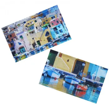 

Full bed sheets Queen digital print Capri-yellow