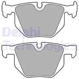 Brake pads BMW E65/E65 3.0-4.0 01-rear DELPHI LP1834 |