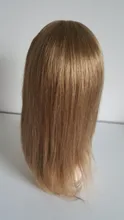 Pelucas de cabello humano Rubio para mujer, elegante peluca con malla frontal para mujer, peluca recta con corte Bob, 4x4 con cierre de encaje, pelucas de Cosplay brasileñas doradas