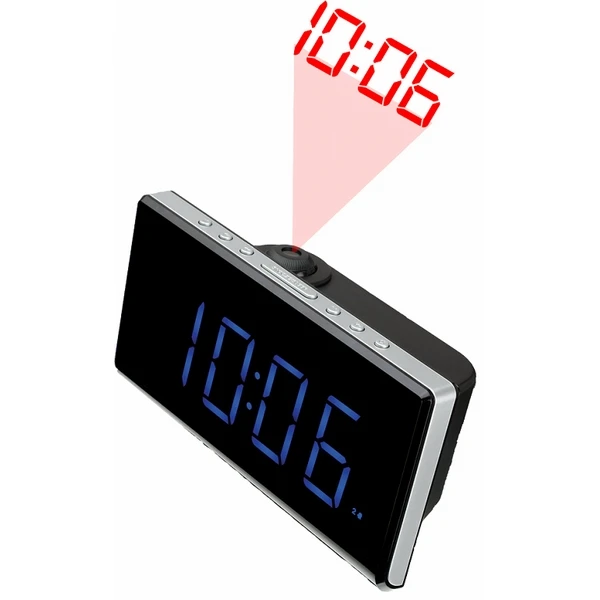 Часы-радио Denver Electronics CRP-515 1," светодиодный FM черный