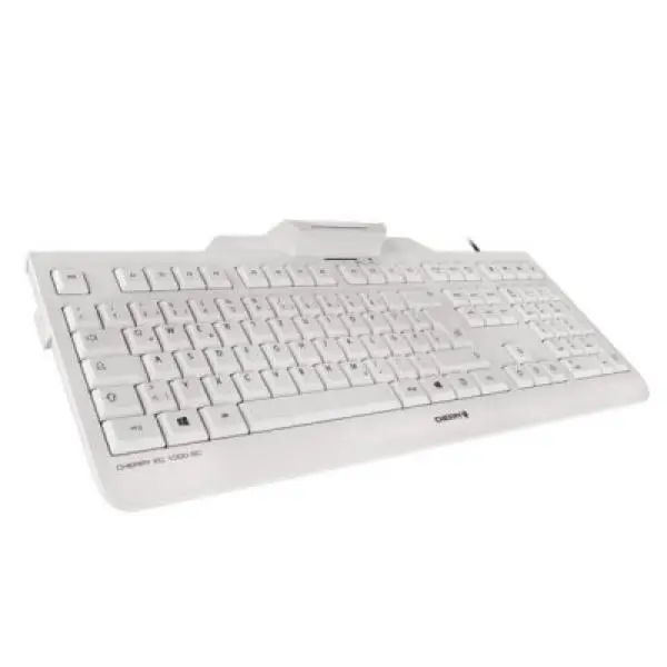 Клавиатура с картридером Cherry JK-A0100ES-0 White