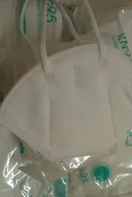 Mascarilla FFP2 KN95 de 5 capas con filtro reutilizable, máscara protectora para la boca, antigotas, KN95, CE, 100 Uds.