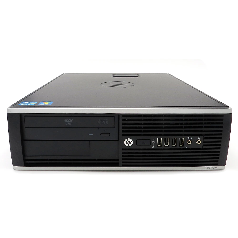 Computer desktop HP 8300 SFF i5-3470 8GB-RAM SSD 120GB DVD/RW Windows 10 Pro update. Reconditioned