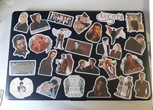 Pegatinas impermeables de PVC de temporada en la TV, 50 unids/lote de pegatinas de Lucifer para monopatín, calcomanía para equipajes, pegatina de juguete