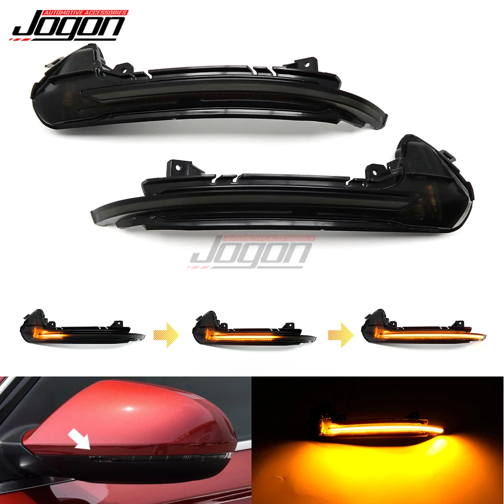 For Audi A6 RS6 S6 C7 C7.5 4G 2012 2016 2017 2018 LED Dynamic Turn Signal Blinker Sequential Side Mirror Indicator Light Lamp