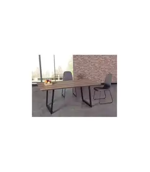 

Dining table fixed Md-Urban lid on walnut.