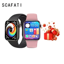 

SCAFATI DT200 2022 New Bluetooth Smart Watch Heart Rate Sport Mode IP67 Waterproof Full Screen For Apple Iphone Android s7