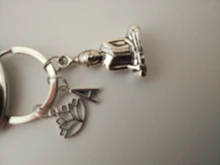 LLavero de Buda con letras, flor de loto, langosta, Color plateado, Spiritu, regalo para amigos, hombres y mujeres, moda, novedad de 2020