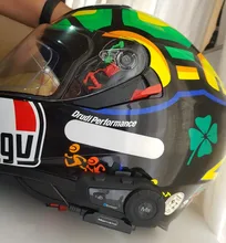 Bluetooth Intercom Headsets Walkie-Talkie Motorcycle Helmet MP3 Fm-Radio Stereo 2rider