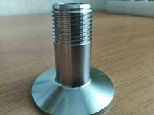 Tainless Adapter Ferrule Tri Clamp Sanitary DN15-DN50 1-1/2-Pipe-Fitting Threaded Steel