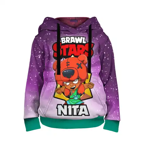 Children S Sweatshirt 3d Brawl Stars Nita Hoodies Sweatshirts Aliexpress - brawl stars perso nita