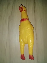 Hot Sell Screaming Chicken Pets Dog Toys Squeeze Squeaky Sound Funny Toy Safety Rubber