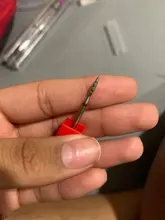 HYTOOS-brocas de diamante de llama de Tornado, cortadores para manicura rotativa de 3/32 pulgadas, accesorios de taladro en espiral, 1 ud.