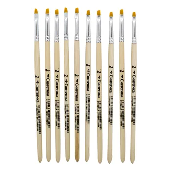 

Synthetic flat brush No. 4