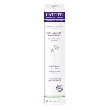 

CATTIER day Care mattifying organic Fleur d'Emulsion for combination and oily skin 50 ml