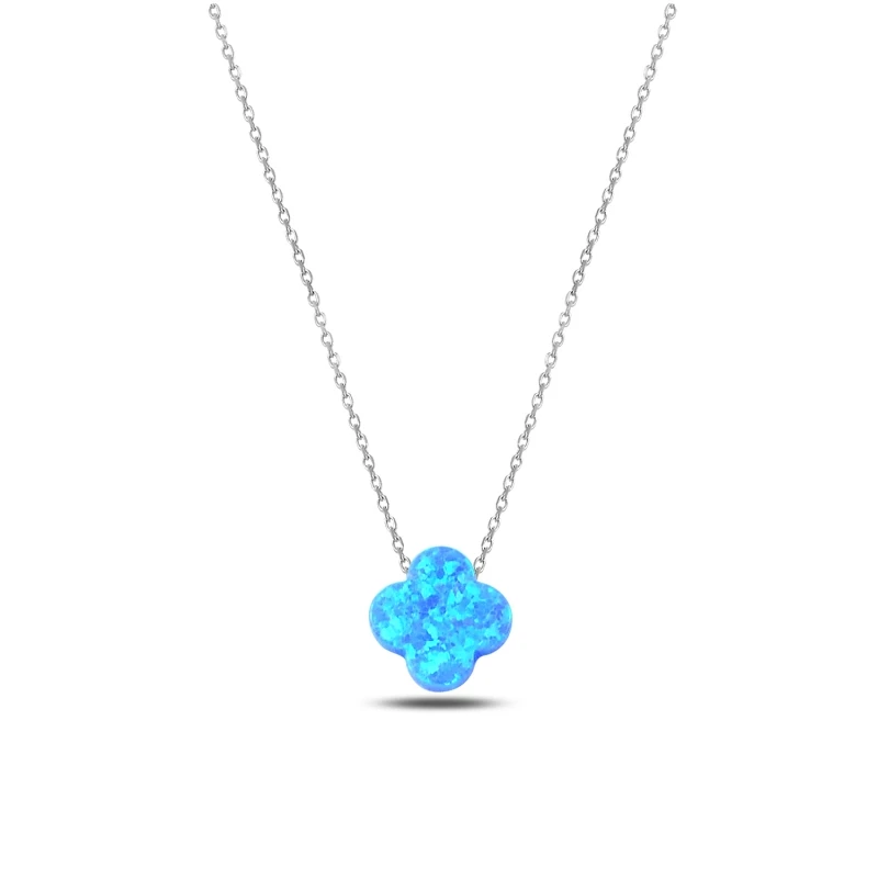 

Armagano Opal Clover Necklace