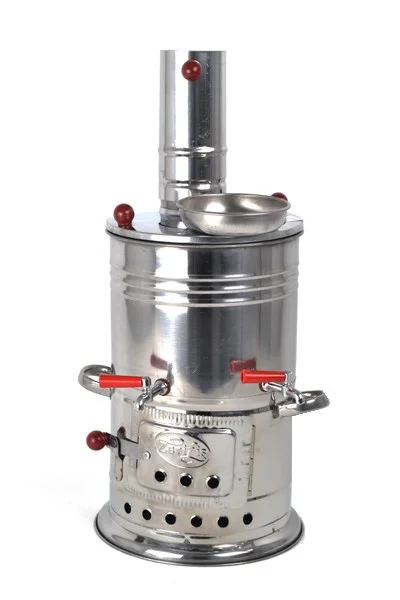 

Chrome Tea Samovar 3.5 Liter